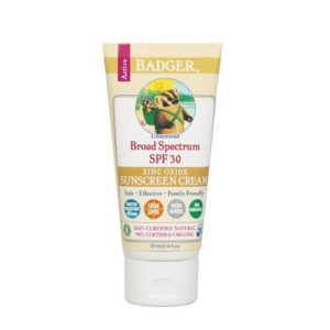 unscented Badger sunscreen